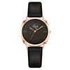 Reloj de Pulsera Cuadrado para Mujer de Moda Popular Hecho por el Fabricante Reloj de Cuarzo Correa de Cuero Modelo para Mujer