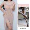 Qiyan lencería sexy para mujeres de pecho pequeño, camisola sexy, falda de cadera, camisón, uniforme de perspectiva seductora, pijama cheongsam qqny