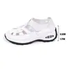 2026 Respirável Novo Vazado Tamanho Grande Plataforma Velcro Sapatos Femininos Verão Bico Fechado Sapatos Individuais Femininos Sola Grossa Sapatos de Comércio Exterior