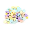 Doces de Coração Simulados Cola de Creme para Artesanato DIY Acessórios de Brinquedo de Comida Simulada Pacote de Materiais para Decoração de Capa de Celular de Macaron Coração de Pêssego