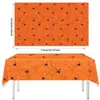 El Juego de Suministros para Decoración de Fiesta de Cumpleaños de Halloween Más Vendido de Amazon Manteles Desechables y Accesorios