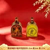 Venta al por mayor de fábrica Caja Colgante Protectora Abrible Transparente Acrílica Acero de Titanio Thangka Gahu Moneda Antigua Accesorios