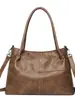 Nuevo bolso de mano de moda para mujer, elegante bolso tote, gran capacidad, versátil, se puede llevar en la mano o cruzar el cuerpo, disponible para envío directo