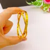 Pulsera de Doble Anillo de Nuevo Estilo con Capas Entrelazadas, Pulsera de Doble Círculo Simple y Sofisticada para Apilar