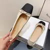2026 Novos Sapatos Flats Mary Jane de Couro Macio Pérola Francesa Retrô Baixo Perfumados para Mulheres