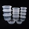 Caja desechable transparente para llevar del fabricante, tazón para empaque de fruta cortada, caja de empaque, lonchera de plástico de grado alimenticio con tapa