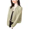 Ropa Protectora Solar de Gasa Cárdigan Chal Pequeño Verano con Falda de Tirantes Blusa Exterior Abrigo Corto Holgado Adelgazante Top