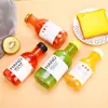 Botella de Espino Amarillo Botella Kachino Botella de Vidrio 500ml Jugo Café Leche Fresca Botella para Bebidas 350ml Botella de Jugo Botella de Vidrio