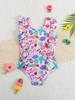 Comercio Exterior Transfronterizo Nuevo Traje de Baño Enterizo Grande para Niños Bebé Traje de Baño Padre-Hijo Traje de Baño para Niños Huludao