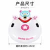 Popular Anillo de Esquí Inflable de Oso Polar, Flotador Inflable para Nieve, Tobogán de Arrastre para Parque Infantil al Aire Libre de Invierno
