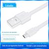 Atacado cabo de carregamento de macarrão microUSB plano anti-enrolamento cabo de carregamento 20cm para telefone android cabo de alimentação