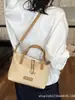 Bolso Tejido de Moda para Mujer, Bolso de Mano Versátil, Nuevo Modelo 2026, Bolso de Hombro Texturizado Casual y Sencillo, Bolso Cruzado Versátil para Mujer