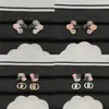 Pendientes Chanel/Letra Doble C Estilo Nuevo 2026, Moda Socialité Tendencia Retro Francés Lujo Ligero Pendientes, Venta al por Mayor desde Fabricante
