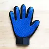 Guantes para gato limpieza de mascotas cepillo flotante artículos para mascotas guantes de pelo de cinco dedos masaje baño para gato y perro