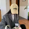 Tipo de chapéu é super incrível~ Boné de beisebol casual versátil estilo coreano para mulheres, primavera, faz o rosto parecer menor, copa macia, boné de aba curva bordado para homens, moderno