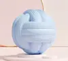 Pelota de Fascia de Silicona para Yoga, Pelota de Masaje de Silicona de Alta Elasticidad, Relajación Muscular, Fitness, Hombro, Cuello, Pierna, Cintura, Meridiano de la Espalda