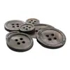 En Stock, Botones de Concha Gris Natural, Adecuados para Ropa de Hombre y Mujer, Accesorios de Ropa de Alta Calidad Directamente de la Fuente