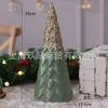 Decoraciones navideñas árbol de Navidad verde oscuro adornos para el hogar gabinete escritorio adornos creativos fiesta navideña árbol de Navidad