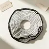 Gomas para el pelo con forma de intestino grueso, encaje multicapa, gomas para el pelo de alta elasticidad, diseñadas específicamente para moños. Suministro al por mayor para puestos de mercado, directo del fabricante