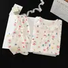 Pijama infantil estilo princesa, de manga larga, para primavera y otoño, con diseño de nube de dibujos animados, hecho de algodón fino, nueva colección 2026, ropa de estar para niñas de verano