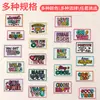 Parches bordados de colores transfronterizos en inglés, parches con citas motivacionales, parches divertidos de bordado de letras para ropa