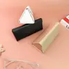 Estuche para Gafas al por Mayor del Fabricante Plegable Personalizado Caja de Almacenamiento de Gafas Triangulares Estuche Sencillo Portátil para Gafas Se Puede Imprimir Logo