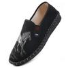 Nuevos Zapatos de Tela de Old Beijing para Primavera y Otoño con Bordado para Hombre, Zapatos Casuales Sociales, Zapatos Cómodos para Hombre Estilo Chino