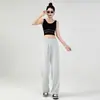 Pantalones de Hielo de Seda con Protección Solar Woodpecker para Mujer Verano 2025 Frescos Casuales Holgados Aspecto Adelgazante Ligeros Transpirables Deportivos Largos