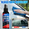 Spray Nano Impermeable y Antivaho KineShineX para Cristales y Espejos Retrovisores de Coche, Adecuado para Diversas Superficies de Vidrio