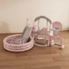 [Escada para Bebê com Escorregador para Uso Familiar Interno e Externo, Balanço para Crianças, Piscina de Bolinhas para Bebê, Bolas Oceânicas]