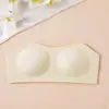 Suministro Exclusivo Transfronterizo de Sujetadores sin Aros de Estilo Europeo y Americano del Mismo Estilo que Shein para Mujer, Sujetadores Deportivos Push-Up, Sujetadores Sexy de Silicona Antideslizantes