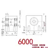 Kbtc Bgbwb Bhu21 Asiento de Soporte Vertical Cuadrado de Doble Rodamiento Montado en la Parte Inferior Diámetro del Eje 3-15