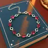Pulsera Ovalada de Circonita Moderna y Exquisita, Lujo Ligero, Pulsera de Temperamento de Gama Alta, Diseño de Pulsera de Nicho y Versátil, Al por Mayor