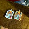 Hotong Xizang Nepal Thangka Pintado à Mão Puro Tara Verde 3x4 Núcleo de Cartão