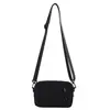 Bolsa transversal estilo casal retrô para mulheres, nova bolsa de ombro pequena portátil para passeios, bolsa versátil casual para guardar o celular