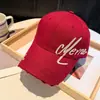 Gorra de Béisbol Bordada con Letras Estilo Americano para Mujer, Circunferencia de Cabeza Grande, Ala Ancha, Hace que la Cara Parezca Más Pequeña, Gorra tipo Pato Dura con Visera Desgastada