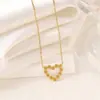 Colar Europeu e Americano Transfronteiriço de Joias Cruz Amor Cruz Uma Palavra Pingente Gota Corrente Osso de Cobra Simples Colar Clavícula para Mulheres