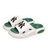Pantufas de amantes respiráveis antiderrapantes de duas cores com fundo grosso resistente ao desgaste chinelos de verão para áreas externas chinelos de praia masculinos