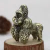 Aleación sólida Rey Mono Kong adornos pequeños arte de cobre mascota de té mono creativo piezas de mango bronce viejo antiguo al por mayor