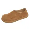 Zapatos para Mujer Estilo Birkenstock Little Potato 2026 Primavera Nuevos Mocasines de Cobertura Total para Mujeres Embarazadas Zapatos de Deslizamiento Individual Zapatos para Mujer