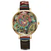 2025 Nuevo Popular Tejido de Moda Tendencia Reloj Estilo Mori Girl Estudiante Reloj de Pulsera de Cuarzo Estilo Étnico