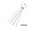 Cepillo de limpieza para pistola pulverizadora herramienta de limpieza para bolígrafo pulverizador cepillo de limpieza para bolígrafo pulverizador rascador de aguja pasante rascador de aguja pasante de boquilla