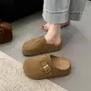 Ligeras y elegantes, nuevo modelo de primavera 2026, sandalias Birkenstock de exterior, zapatillas de punta cerrada, zapatos planos Birkenstock modernos y versátiles