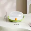 Pequena Bola Micro-ondas Especial Vaporizador Grau Alimentício PP Geladeira Conservação Fresca Pães no Vapor Milho no Vapor Ovos no Vapor Cozinha Rack de Vaporização Drenagem