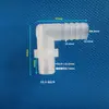 Cotovelo Pagoda Pp Anti-Corrosão Resistente a Ácido e Alcali Couro Tubo de Água Mangueira Conexão Plástico Porca Fina Rosca Externa Saída de Ar