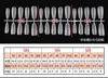 Unhas Vestíveis Trapezoidais Junyi, Unhas Estendidas, Unhas Postiças, Sem Gravação, Finas, Médias e Longas, Unhas Extra Longas Codificadas Atacado