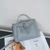 Bolsa Feminina de Couro Genuíno Grande Capacidade Couro Bovino de Primeira Camada Bolsa Transversal Nicho Versátil Bolsa de Mão Bolsa de Ombro Atacado E-commerce Transfronteiriço