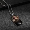 Colgante de acero inoxidable Wukong con diseño de mito negro periférico de juego 2024, collar de acero de titanio con diseño de Joker de hip hop, joyería al por mayor
