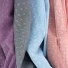 Tejido de Malla Jacquard de Poliéster No Elástico con Puntos Grandes de 0.5 cm de Diámetro, Tejido de Malla Decorativo para Hanfu en Stock