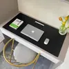 Alfombrilla de ratón de cuero para escritorio transfronteriza, alfombrilla grande para mesa, impermeable, para computadora, oficina, escritura, se puede imprimir y grabar en relieve